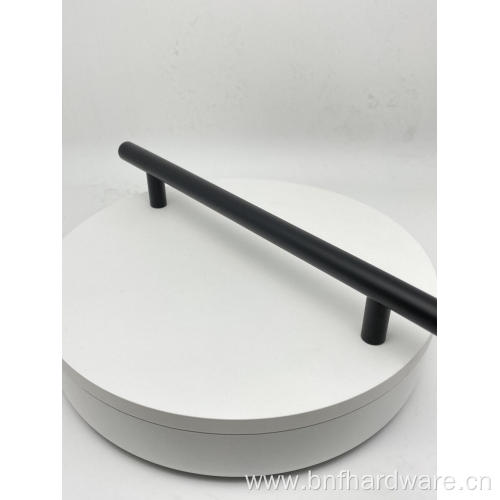 Black Powder Coating T-shaped Hollow Furniture Handles